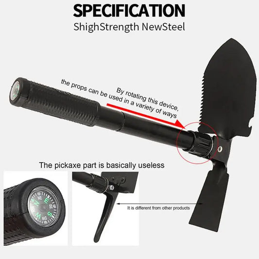 Folding Survival Shovel Mini Lightweight