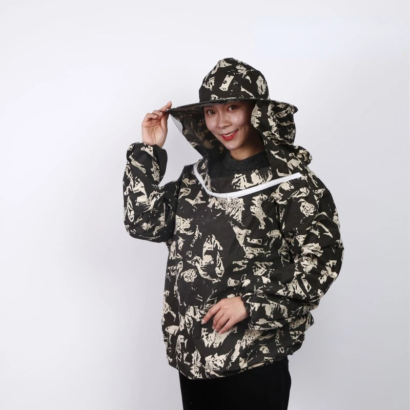 Beekeeping Suit Jacket Veil Set Double Zippered