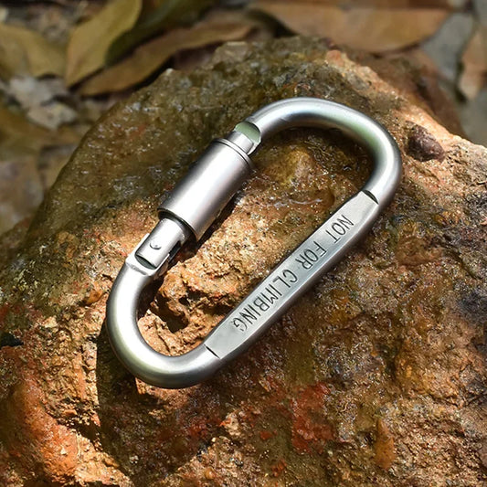 1PCS Carabiner Set For Key Camping Survival EDC Outdoor Keychain Clip Alloy Aluminum Tactical Caribiner Hook Karabiners