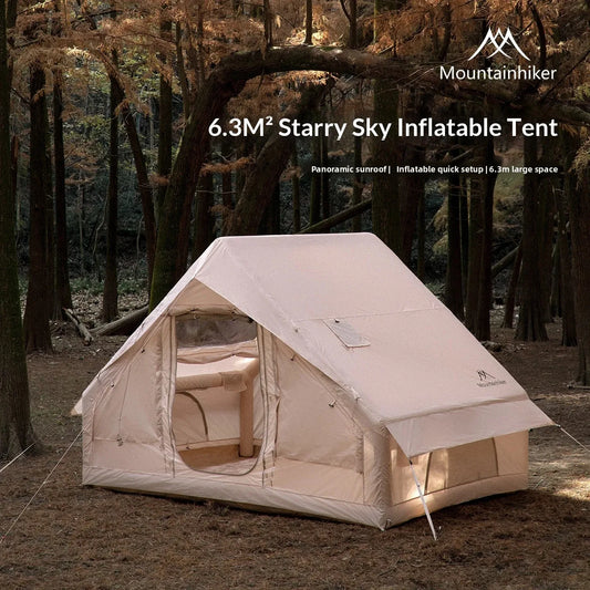 5-6 person Family Camping Tent with High-Quality Windproof and Spacious Interior