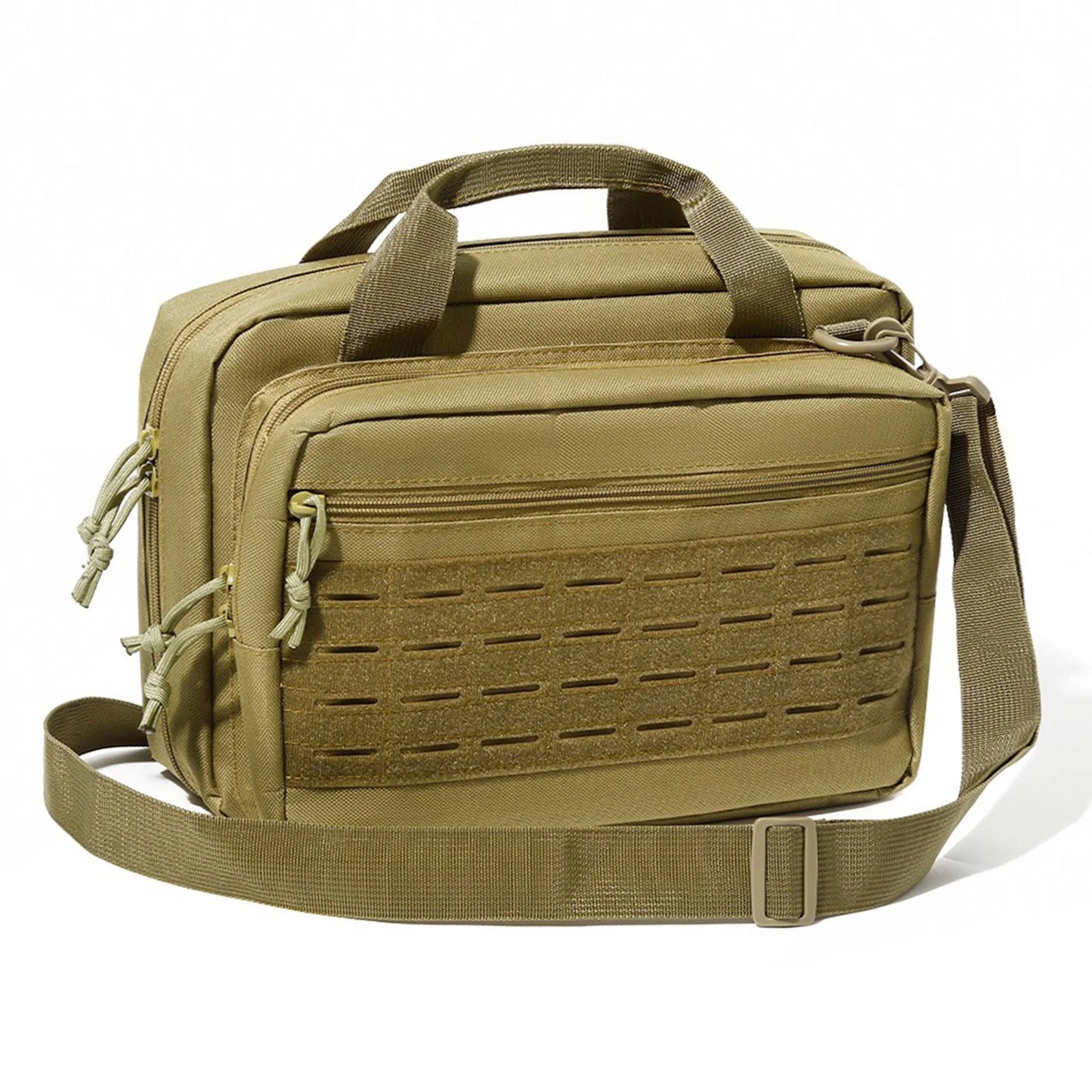 600D Oxford Cloth Tactical Handgun Bag Multiple Pockets Shooting Range Bag Tactical Handbag for Outdoor Hunting
