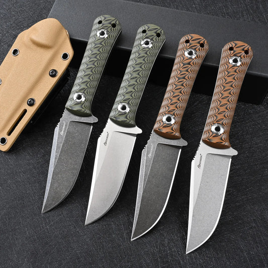 High Hardness DC53 Steel Camping Hunting Fixed Blade Knife For Men Outdoor Utility Survival Knives Fishing