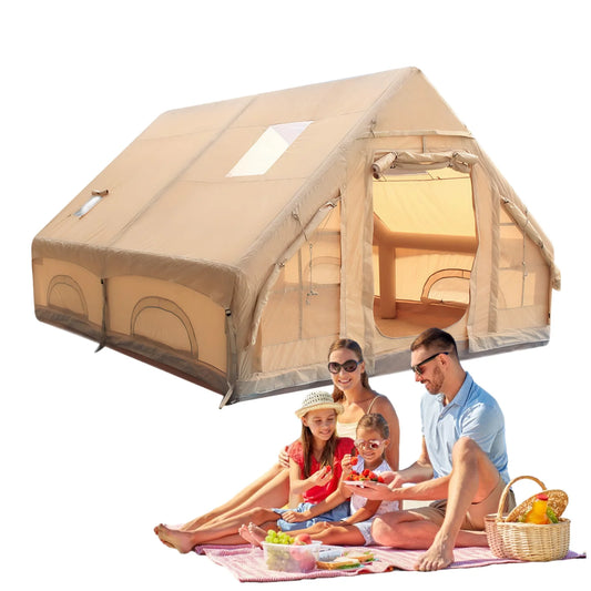 Large Family Camping Tent House Waterproof Windproof for Outdoors