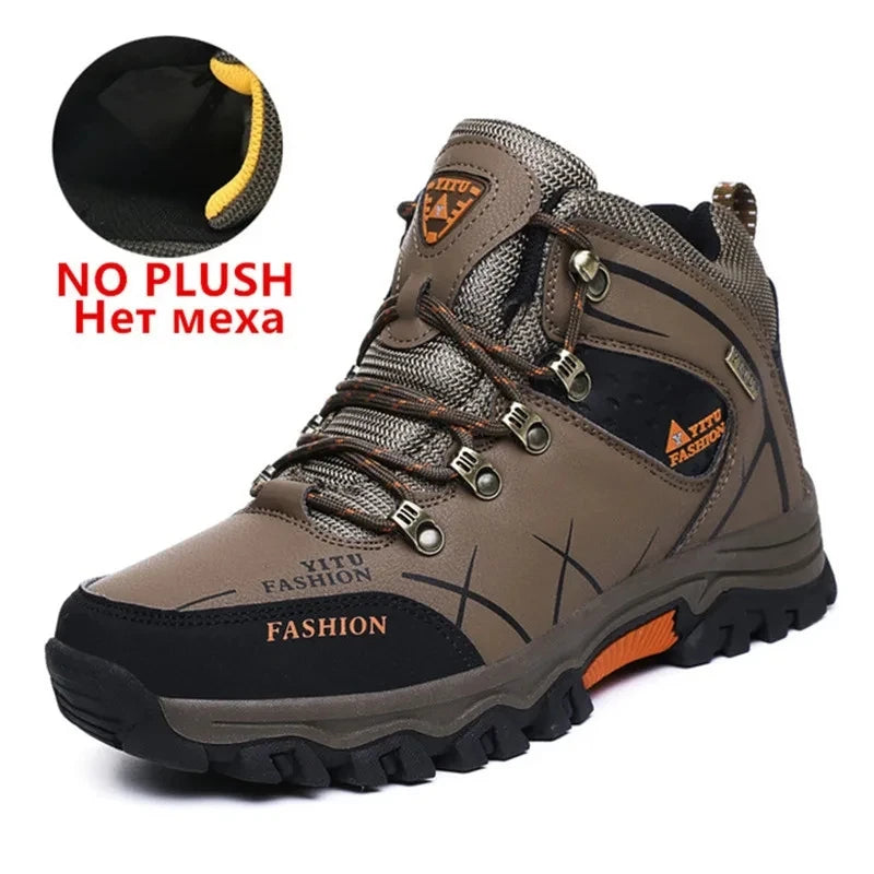 Waterproof Leather Sneakers Super Warm