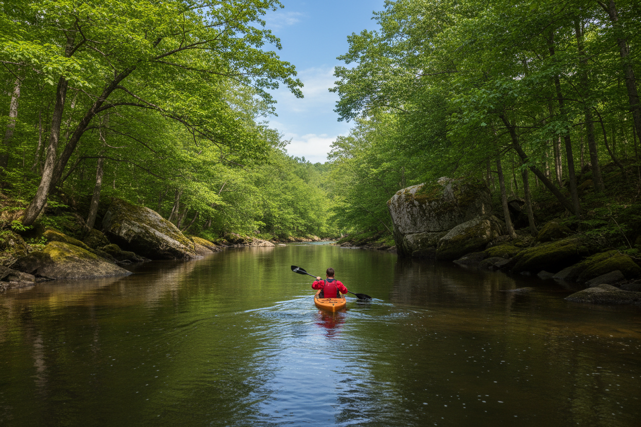Kayaking