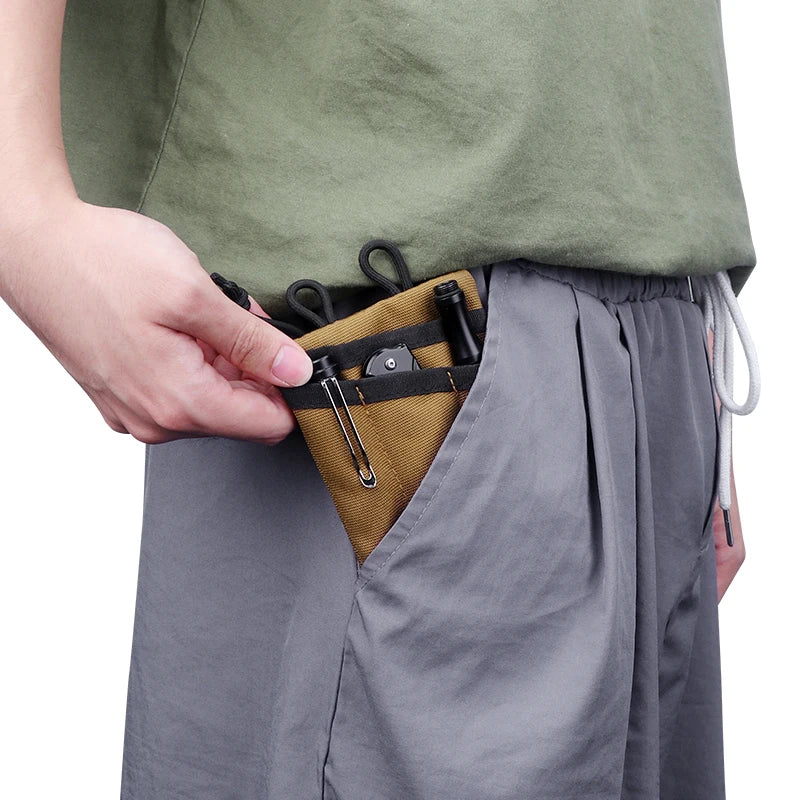 Mini Wallet Card Key Belt Waist Pack Camping