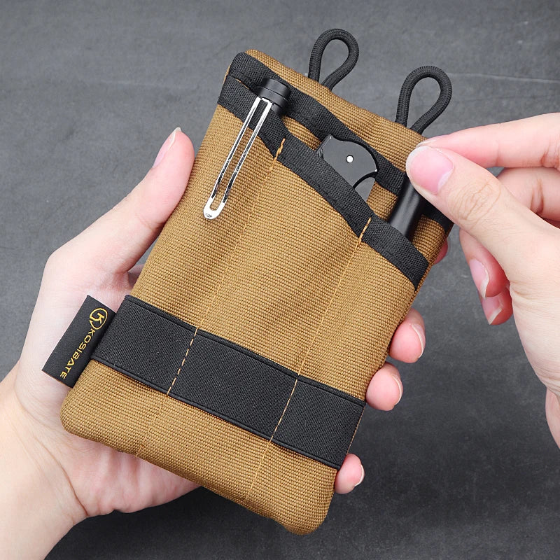 Mini Wallet Card Key Belt Waist Pack Camping