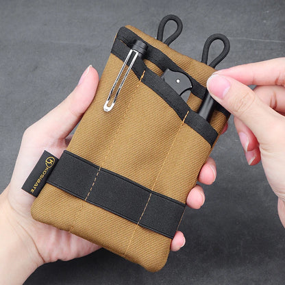 Mini Wallet Card Key Belt Waist Pack Camping