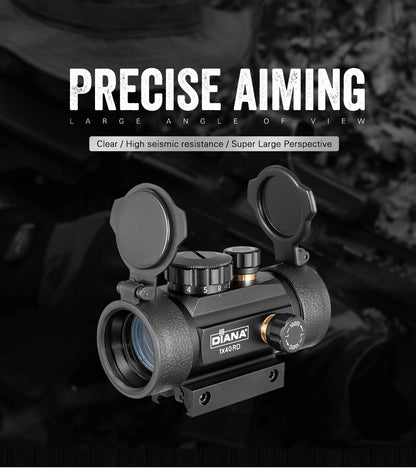 DIANA 3X44 Green Red Dot Sight 2X40 Red Dot 3X42 Tactical Optics Riflescope Fit 11/20mm Rail 1X40 Rifle Sight for Hunting
