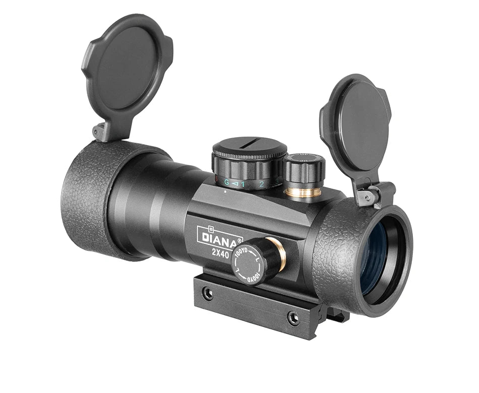 DIANA 3X44 Green Red Dot Sight 2X40 Red Dot 3X42 Tactical Optics Riflescope Fit 11/20mm Rail 1X40 Rifle Sight for Hunting
