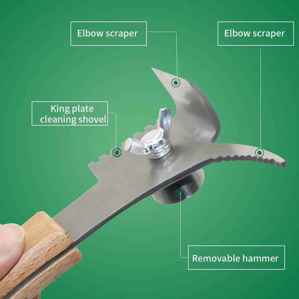 Stainless Steel Beehive Beekeeping  Scraper 7in1 Honey Knife Multifunction Beekeeping Tools Uncapping  Bee Hive Tools