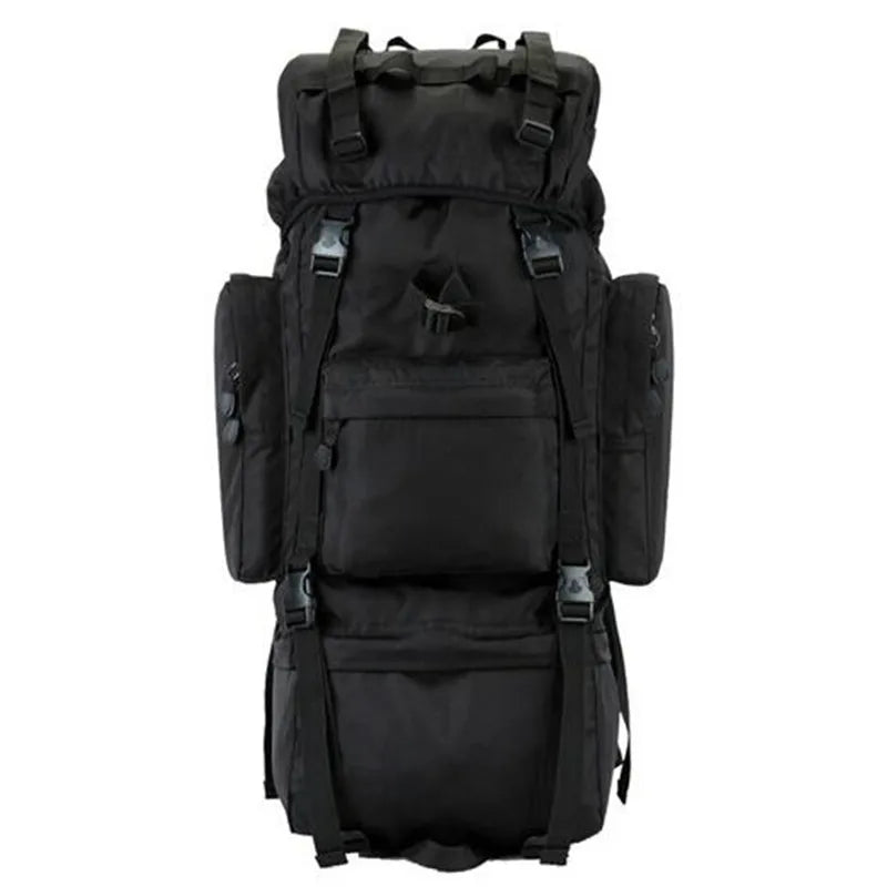 70L Backpack Waterproof Oxford 1000D Mountaineering Backpacks Casual Wear-resisting Camouflage Bag