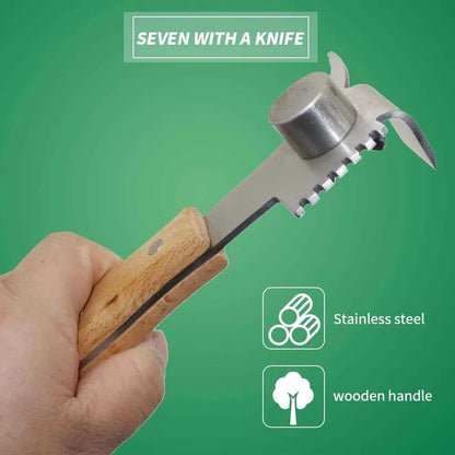 Stainless Steel Beehive Beekeeping  Scraper 7in1 Honey Knife Multifunction Beekeeping Tools Uncapping  Bee Hive Tools