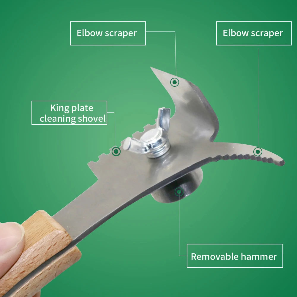 Stainless Steel Beehive Beekeeping  Scraper 7in1 Honey Knife Multifunction Beekeeping Tools Uncapping  Bee Hive Tools