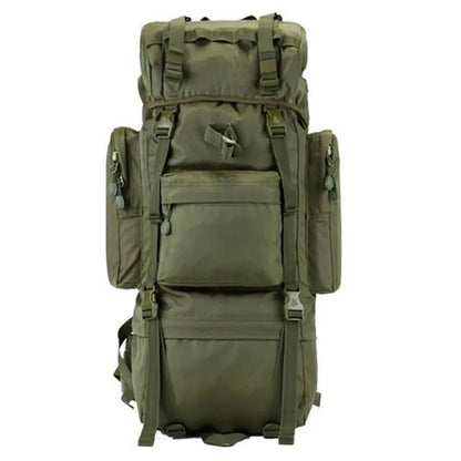 70L Backpack Waterproof Oxford 1000D Mountaineering Backpacks Casual Wear-resisting Camouflage Bag
