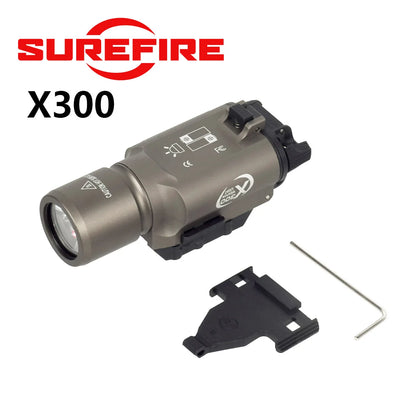 SureFire X300 X300U X300U-A Ultra Flashlight Metal Airsoft Ourdoor Light Hanging Hunting Flashlight