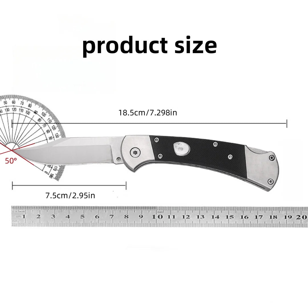 sharp portable pocket knife, lightweight and durable EDC tool,
