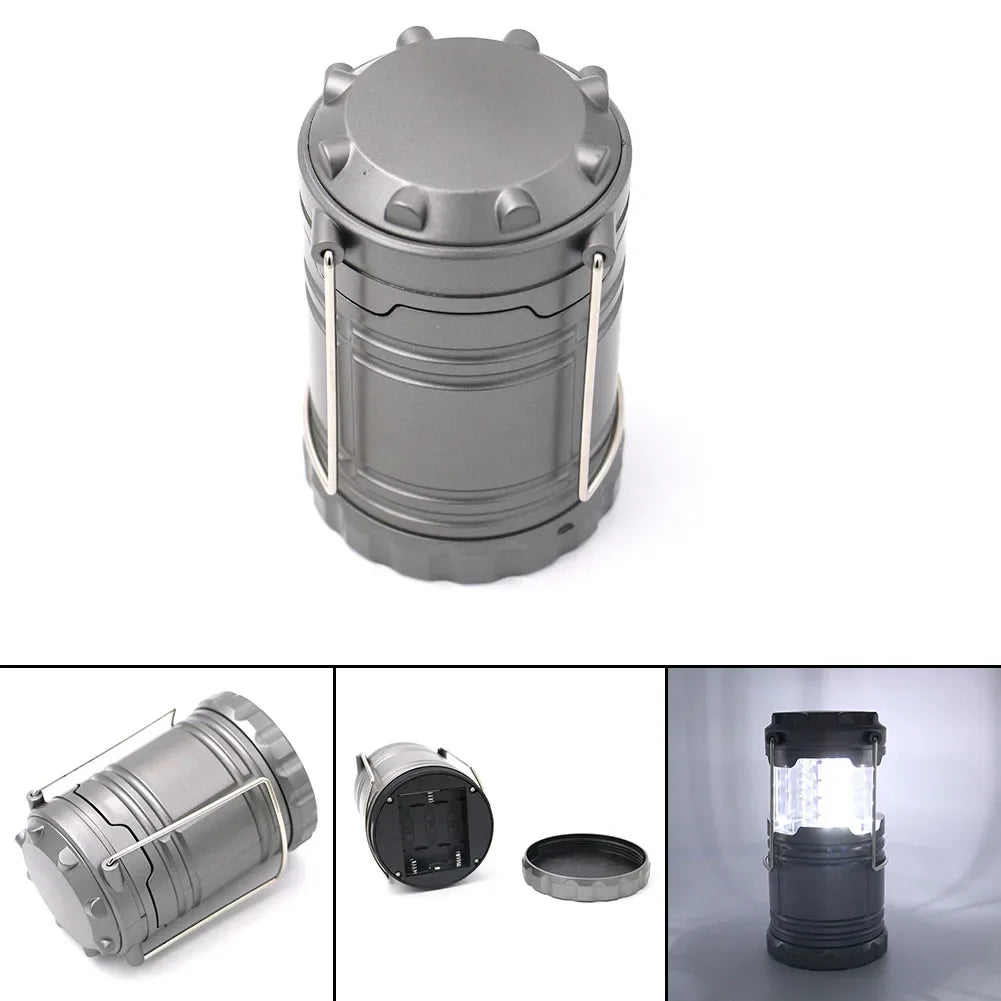 30 LED Tent Lamp Waterproof Camping Light Power by 3*AAA Battery Emergency Light Portable Lantern Working Lighting Flashlight