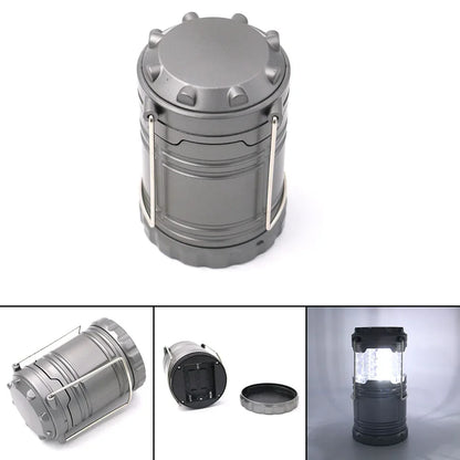 30 LED Tent Lamp Waterproof Camping Light Power by 3*AAA Battery Emergency Light Portable Lantern Working Lighting Flashlight