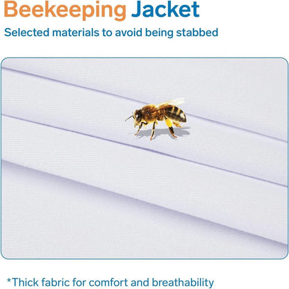 Beekeeping Clothing Veil Hood Gloves Hat Cloth Jacket