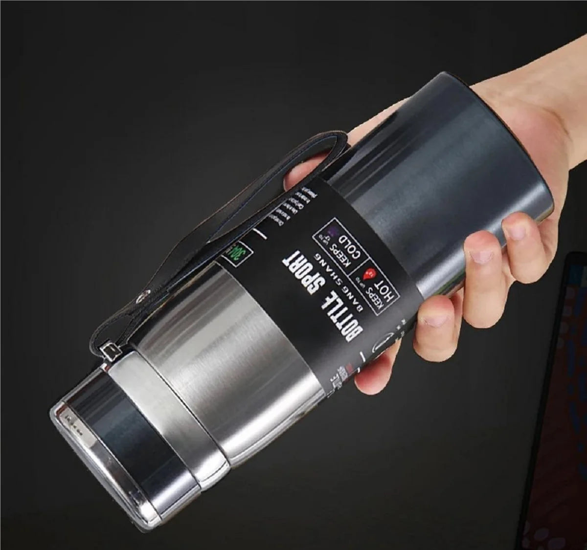 1L  Cold and Hot Water Bottle Thermos for Water Tea Coffee Vacuum Flasks Stainless Steel Thermos Bottle