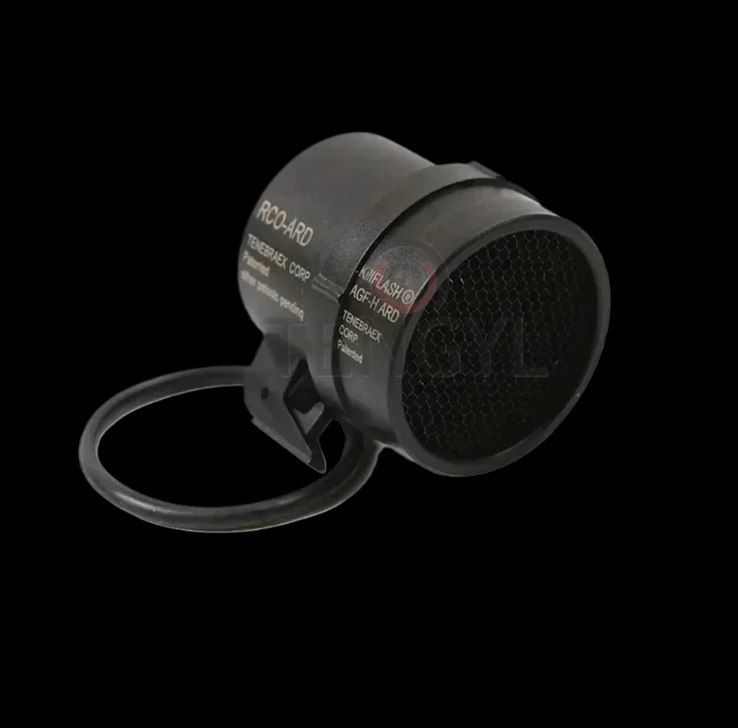 A OG 4x32 Hunting Fiber Illuminated Red Chevron Scope with Killflash and Embossed Logo Rifle Scope Ar 15