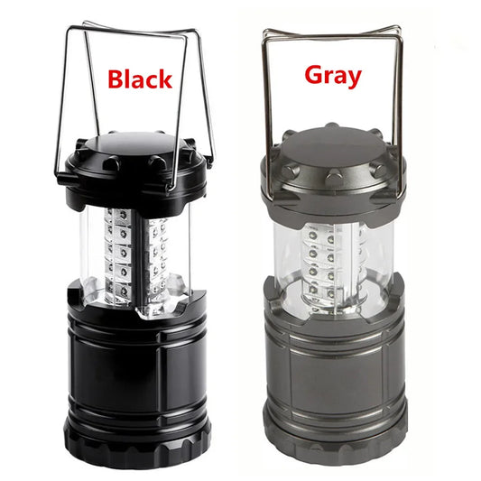 30 LED Tent Lamp Waterproof Camping Light Power by 3*AAA Battery Emergency Light Portable Lantern Working Lighting Flashlight