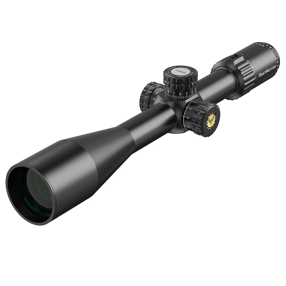 WestHunter HD-S 6-24X50 SFP Riflescope 1/4 MOA Turret Reset Lock Hunting Scope Second Focal Plane Side Parallax Optical Sights