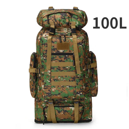 Large Backpack Outdoors Hiking Camping Travel Bags