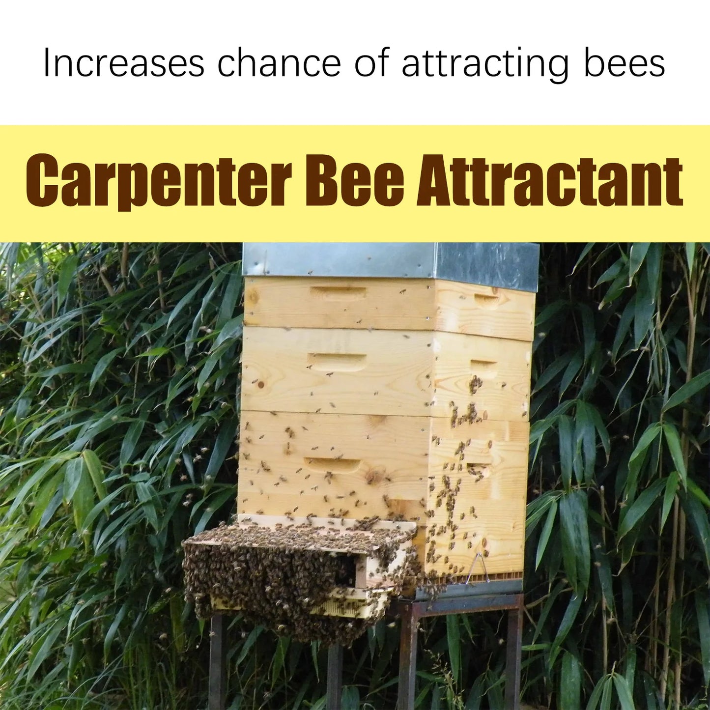 Beekeeping Bee Attractant Bait - Easy Catching Bee Queen Pheromone Lure Swarm Commander Attraction