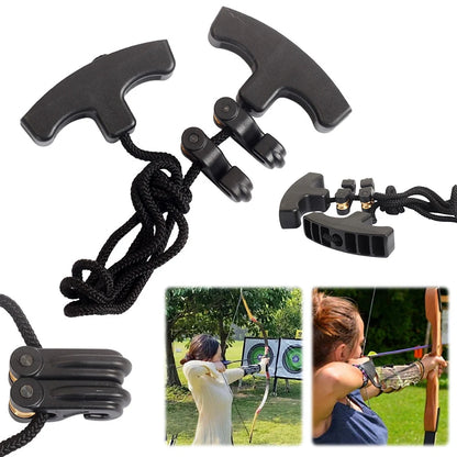 Crossbows Cocking Device Cocking Aid Heavy Duty Double Handle Strings Cocking Tool Braided Rope Crossbows Cocker for Hunting