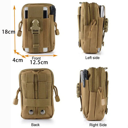 Tactical Waist Bag Outdoor Hunting  Men Sport Hiking Hunting Working Tools Mobile Phone Pouch
