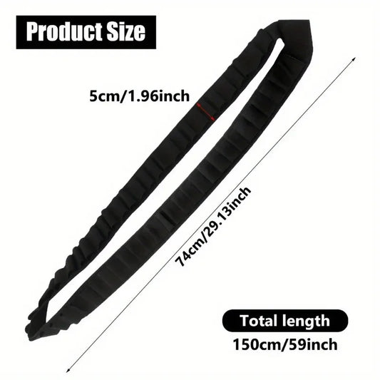 1pcs Black Men 50 Rounds Belt Outdoor Hunting Belt Nylon Belt Hunting Equipment Accessories Sports and Outdoor