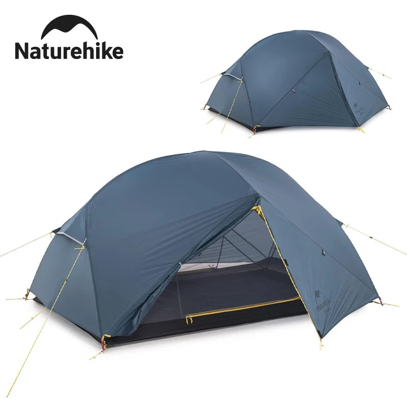Naturehike Mongar Ultralight Tent 2 Person Waterproof Camping Tent Double Layer Outdoor Travel Hiking Tent