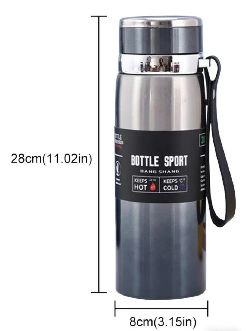 1L  Cold and Hot Water Bottle Thermos for Water Tea Coffee Vacuum Flasks Stainless Steel Thermos Bottle