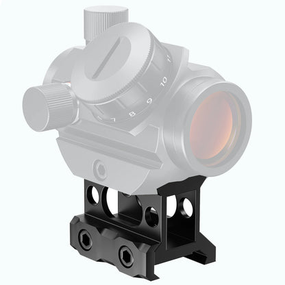 Riser Mount 1" Height Picatinny Short Riser Mount Aluminum Alloy Scope Riser Base Mount 20mm Picatinny Rail