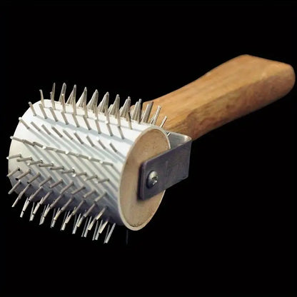 Wheel Uncapping Fork Gear Bee Honeycomb Rake Needle Roller Honey Extracting Tool Beekeeping Supplies Tools