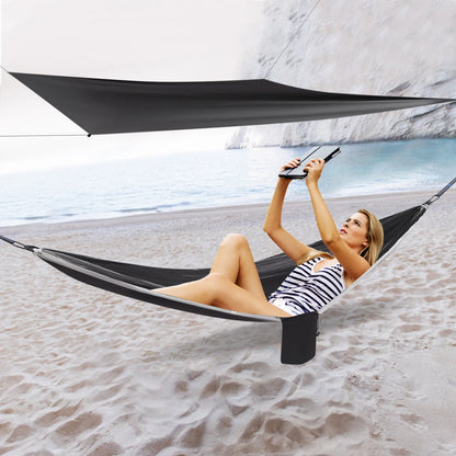 Camping Hammock, Hammocks with Mosquito Net Tent and Rain Fly Tarp, Hammock for Backpacking and Travel