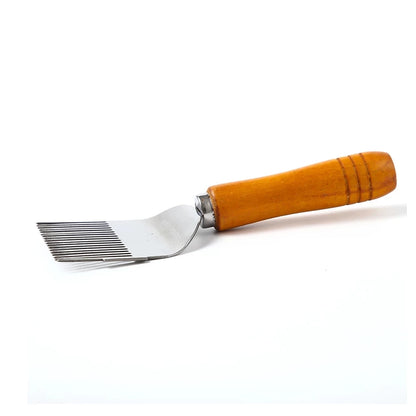 1 Pc Beekeeper Honey Cutter Wooden Handle Comb Honey Pin Needle Honey Knife Cut  Uncapping Forks 17 Root BEE Fork Durable