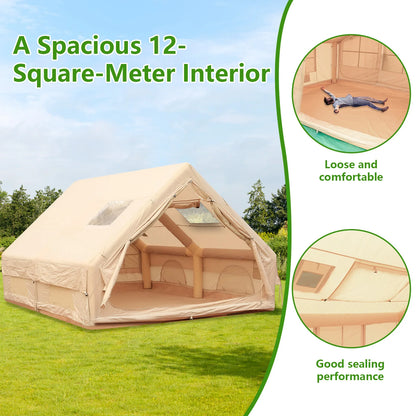 Large Family Camping Tent House Waterproof Windproof for Outdoors