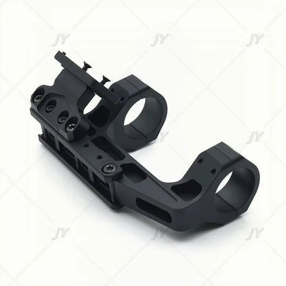 Fast LPVO Scope Mount  2.05 " Centerline Height 30mm Tube Offset Mount Plate for Red Dot Sight Ar 15 Accessories P.catin.ny Rail