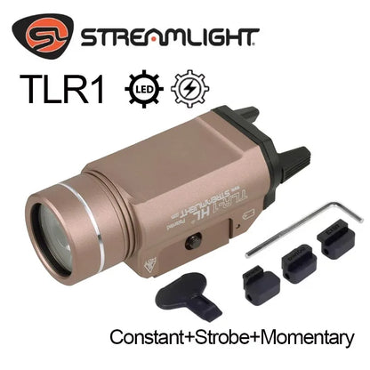 Streamlight TLR Strobe Weapons Scout Light TLR-1 HL TLR2 TLR6 TLR7 TLR 7X TLR8 Hunting Spotlight Gun Torch Airsoft Pistol  20mm