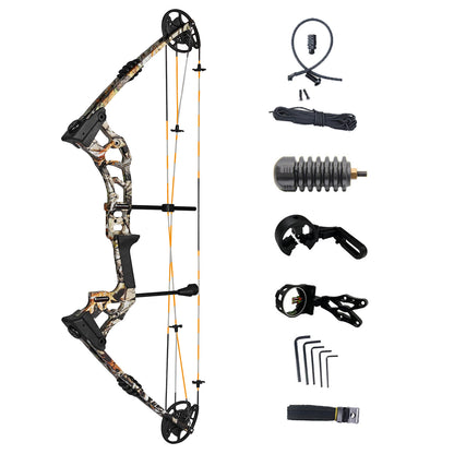 Archery 0-70Lbs Adjustable Compound Bow Hunting M121A Compound Bow