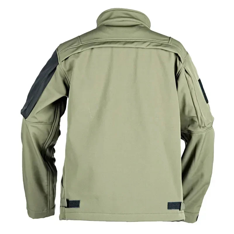 Tactical Sets Mens Thicken Outdoor Soft Shell Warm Fleece Jackets Waterproof Wear Resistant Multi Pocket Pants Hunting Clothes
