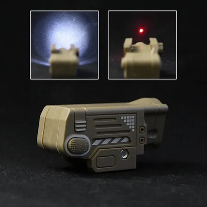 【NEW 2026】SBAL PL Red Dot Laser Sight Strobe Flashlight Pistol Hanging Plastic Material Scout LED Lamp Airsoft Hunting
