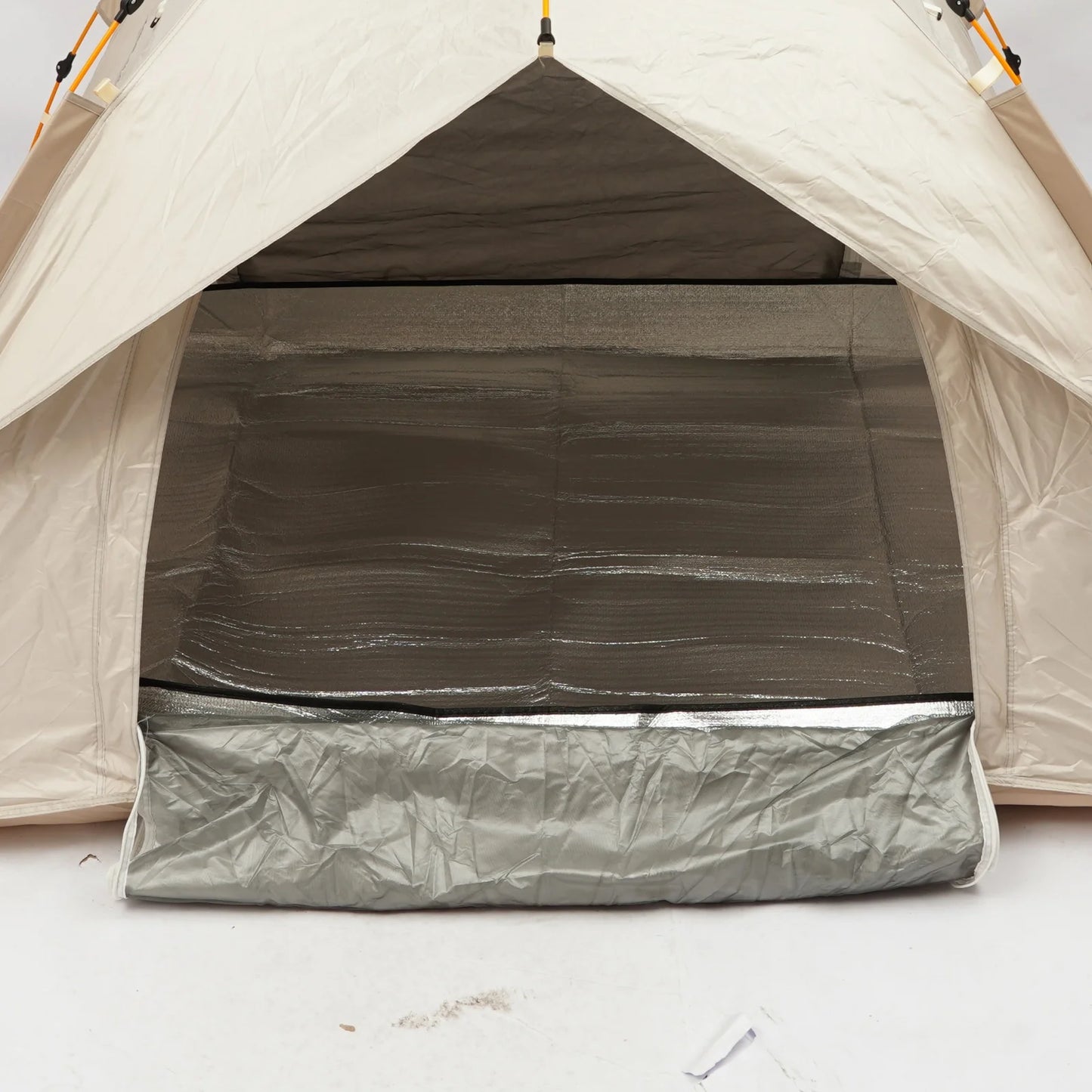 2-3 Person Automatic Pop Up Tent Instant Spring Quick Setup Waterproof Oxford Cloth UPF 50 Sun Protection Breathable Mesh Window Wind Ropes Ground Nails Compact Fold Portable Outdoor Shelter For Backyard Festival Beach Campin