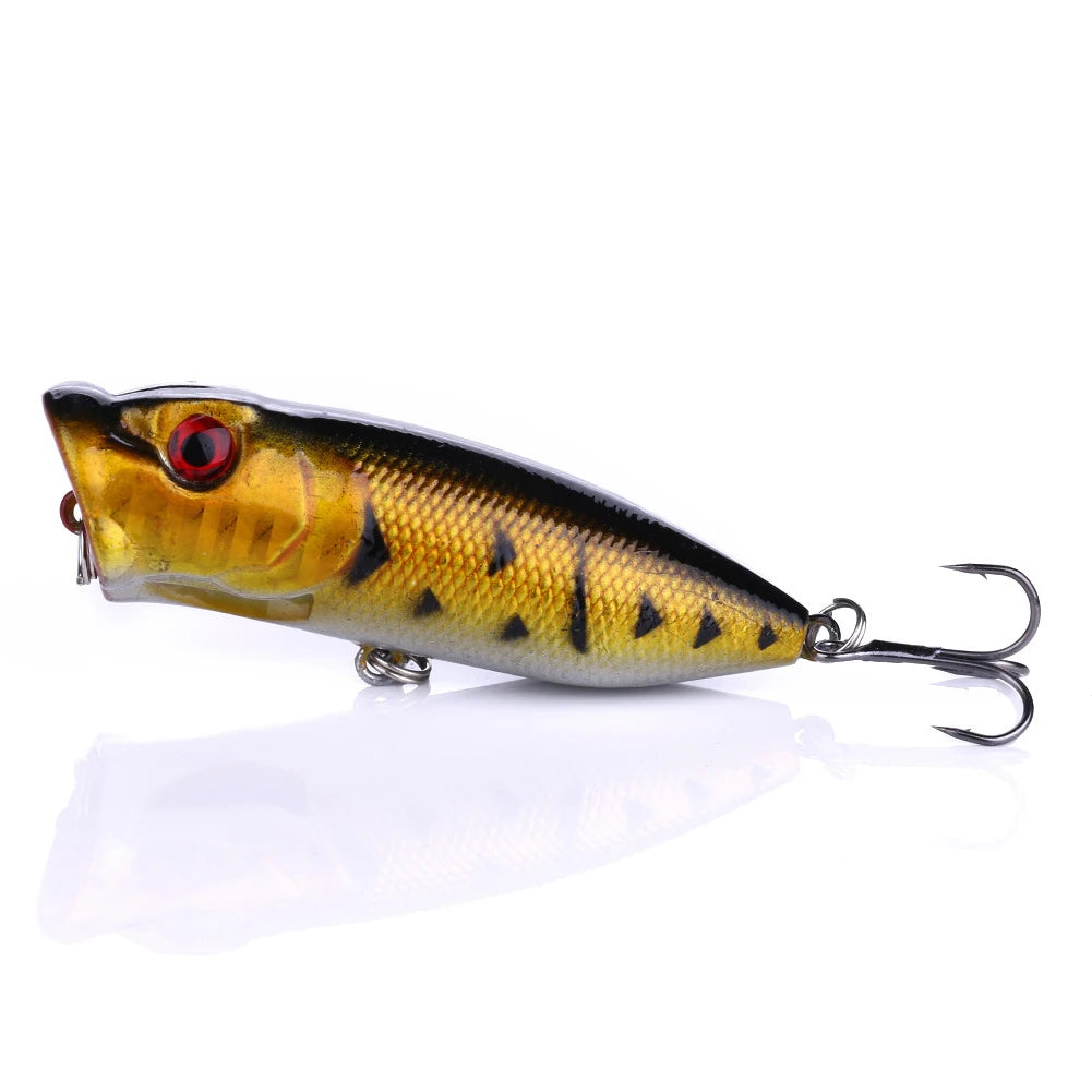 5Pcs Popper Fishing Lures Crankbait