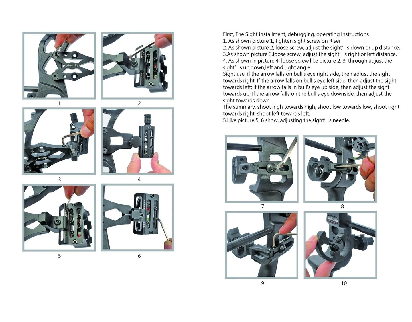 Compound Bow Set 20-70lbs Adjustable 320FPS 80% Let-off RH LH for Hunting Target Shooting Archery Practice Use
