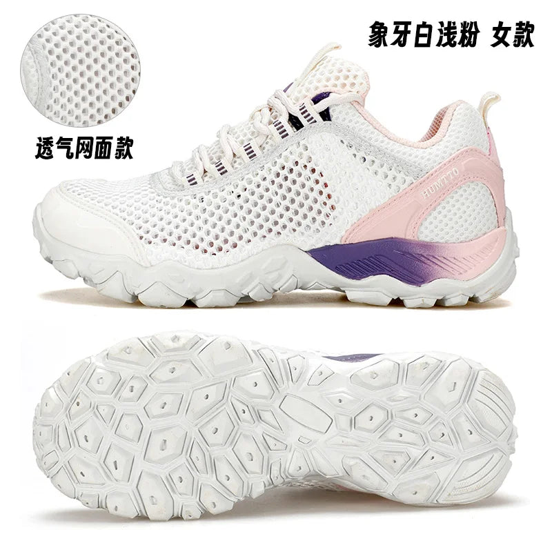Men Hiking Shoes Breathable Outdoor Sports Climbing Shoes hunting shoes women Trekking Sneakers ankle boots tennis shoes