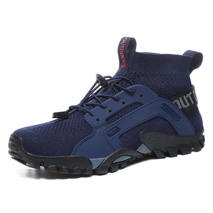 Hiking Shoes for Man Outdoor Comfortable Breathable Mesh High Top Boots